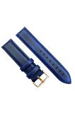 Daniel Wellington Dw00100121 40mm Kasa Için 20mm Mavi Deri Kordon