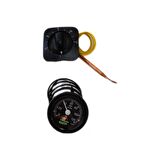 Termostat ve Termometre Tam set Çay ocağı Termostatı ve Çay Makinesi Termometresi seti Safir Çay Kazanları