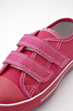 Pembe Kız Icon Cırt Cırtlı Işıklı Çocuk Sneaker