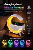 Forlife FL-8093 RGB Işıklı Hoparlörlü Kablosuz Şarj Özellikli Masa Lambası