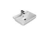 TURKUAZ  Duru Yarım Tezgah Üstü Lavabo 56x43 cm