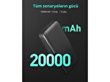 AUKEY PB-N74S-BK 22.5W 20000 mAh PD QC 3.0 Taşınabilir Şarj Cihazı
