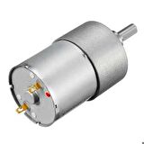 Robotistan 12V 35mm 59 RPM Redüktörlü DC Motor