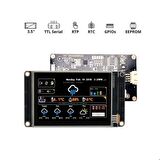 3.5 Inch Nextion HMI Dokunmatik TFT Lcd Ekran + 8 Port GPIO / 32 MB Dahili Hafıza