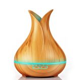Ultrasonik Hava Nemlendirici Uçucu Yağ Difüzörü 500ML Kumandalı Buhar Makinesi Aroma Difüzörü
