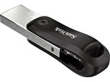 SANDISK iXpand Flash Drive Go 64GB - USB3.0 + Lightning - for iPhone and iPad USB Bellek