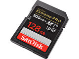 SANDISK Extreme Pro SDXC UHS I 128 GB, 200 MB/s Okuma ve 90 MB/s Yazma SDXC Hafıza Kartı (DSLR, Aynasız Kameralar ve için 4K Video için)