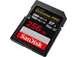 SANDISK Extreme Pro 256GB V60 UHS-II, 280/150MB/s,V60,C10,UHS-II SDXC Hafıza Kartı