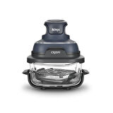 Ninja CRISPi 4-in-1 Taşınabilir Cam Hazneli Pişirme Sistemi - Blue