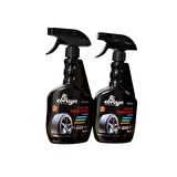 2 Adet Lastik Parlatıcı 500 Ml Üstün Kalite Performans Lastik Temizleme 2025 Üretimli