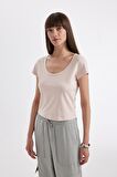 DeFacto Regular Fit Bisiklet Yaka Penye Basic Kısa Kollu Tişört D4455AX24HSPN681