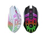 Kablosuz Oyuncu Mouse Rgb LED 2.4G 8 Buton 1600DPİ Şarj Edilebilir