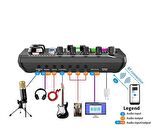 Stüdyo Ses Mikseri USB/MP3 XLR Mikrofon Bağlantısı New