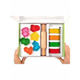 ChildGen Premıum Set -  Çiftlik4 Adet Oyun Hamuru 1 Adet Merdane 12 Adet Detaylı Kalıp0.06.01.203