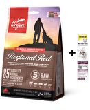 Orijen Regional Red Tahılsız Sığır Etli Yetişkin Kedi Maması 1,8 Kg + (Gimcat Malt Extra 100 g)