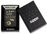 Zippo Çakmak 218 King 8 Ball Design 46291-119961