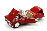 Vardem Koleksiyon 1 / 24  1956 Ford Thunderbird Kırmızı Model Metal Araba