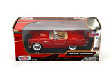 Vardem Koleksiyon 1 / 24  1956 Ford Thunderbird Kırmızı Model Metal Araba
