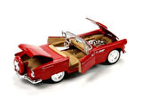 Vardem Koleksiyon 1 / 24  1956 Ford Thunderbird Kırmızı Model Metal Araba