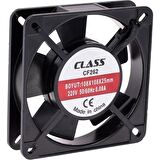 Class 108X108X25 Ac 220V  Aksiyel Fan Cf 262 Metal Kasa