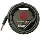 Kirlin MPC-471B 3 Mt. Patch Cable Bağlantı Kablosu XLR MALE - 1/4 İNÇ MONO PLUG