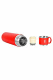 Kişiye Özel Isim Baskılı 316 Paslanmaz Çelik Termos Bardak 580 ml Thermos Mug Kupa Coffee -1526