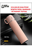 20-24 SAAT SICAK SOĞUK MUHAFAZALI 316 KALİTELİ ÇELİK BARDAKLI TERMOS 580 ML KALİTE TESADÜF DEĞİLDİR