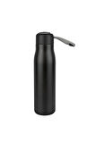 Paslanmaz Çelik 600 Ml Termos Mug Taşıma İpli SIcak ve Soğuk Muhafazalı Mug Kamp Piknik Spor