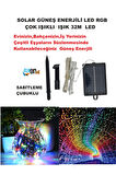 SOLAR GÜNEŞ ENERJİLİ  RGB ÇOK IŞIKLI  LED IŞIK 32 METRE EV, BAHÇE, OFİS , ÇEŞİTLİ EŞYA SÜSLEME ŞERİT