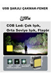 USB ŞARJLI FENER- ELEKTRONİK ÇAKMAK FONKSİYONLU KAMP  TAŞIMA ASKILI ÇAKMAKLIK SEYEHAT KİLİTLİ KAPAK