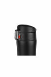 Kaliteli Çift Katman Paslanmaz Çelik 500 ml Termos Bardak Siyah
