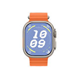 JHY Smart Watch Ultra 2 Orange  Akıllı Saat