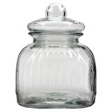 Cam Bakliyat Kavanozu Vakumlu Cam Kapaklı 4 LİTRE