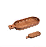 Akasya Sunum Tabağı Oval 33X13 CM 1 Adet