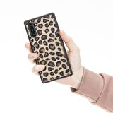 Samsung Galaxy Note 10 Lucca Tüylü Leopar Deri Telefon Kılıfı