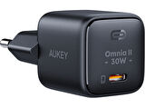 AUKEY PA-B1L-BK 30W Omnia II Mini GaN Type-C PD Şarj Adaptörü