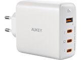 AUKEY PA-B7S-WH 100W Dört Bağlantı Noktalı PD GaN Duvar Şarj Cihazı