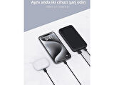 AUKEY PB-Y46-GY 15W 10000 mAh Hızlı Şarj Taşınabilir Şarj Cihazı