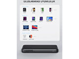 AUKEY PB-Y46-GY 15W 10000 mAh Hızlı Şarj Taşınabilir Şarj Cihazı