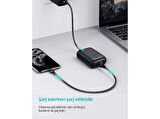 AUKEY PB-N83S-BK 22.5W SCP 18W PD ve QC 3.0 10000 mAh PD Mini Type-C Taşınabilir Şarj Cihazı