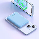 Mcdodo MC-3952 15W Mini Manyetik 5000 mAh Powerbank- Mavi 