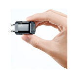 Mcdodo Ch-8291 20W Mini Pd Type-C Girişli Şarj Adaptörü-Siyah