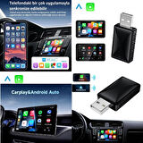 Yate10 Kablosuz Android Auto/Car Play USB Dongle Cihazı