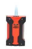 Conquistador Çift Torch Turuncu Siyah Defi Extreme Dizayn Metal Puro Çakmağı