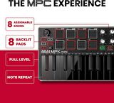 Akai Mpkmini 2 Müzik Prodüksiyonu Klavye Kontrol Cihazı Siyah