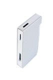 Caseti Tek Torch Perde Alev Beyaz Metal Puro Çakmağı