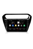  PEUGEOT 301 BLACK (9 INCH) 2 GB RAM 16 GB HAFIZA ANDROİD 11 NAVİGASYON OEM MULTIMEDİA TEYP