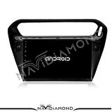  PEUGEOT 301 BLACK (9 INCH) 2 GB RAM 16 GB HAFIZA ANDROİD 11 NAVİGASYON OEM MULTIMEDİA TEYP