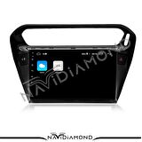  PEUGEOT 301 BLACK (9 INCH) 2 GB RAM 16 GB HAFIZA ANDROİD 11 NAVİGASYON OEM MULTIMEDİA TEYP