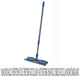 Teleskopik Saplı Mandallı Mop 140 CM Mikrofiber Bezli 
